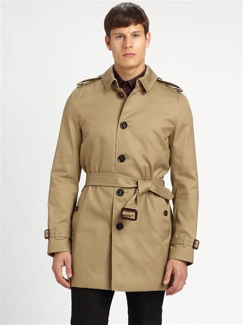 burberry mens rain coat|burberry men's overcoat sale.